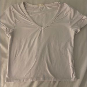 white v neck